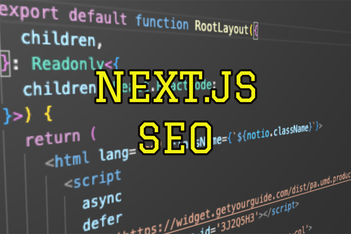 Next JS SEO