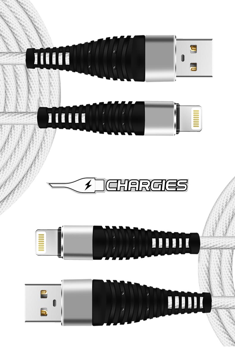 Chargies USB Lightning cables