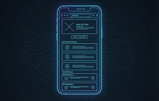Landing Page Diagram